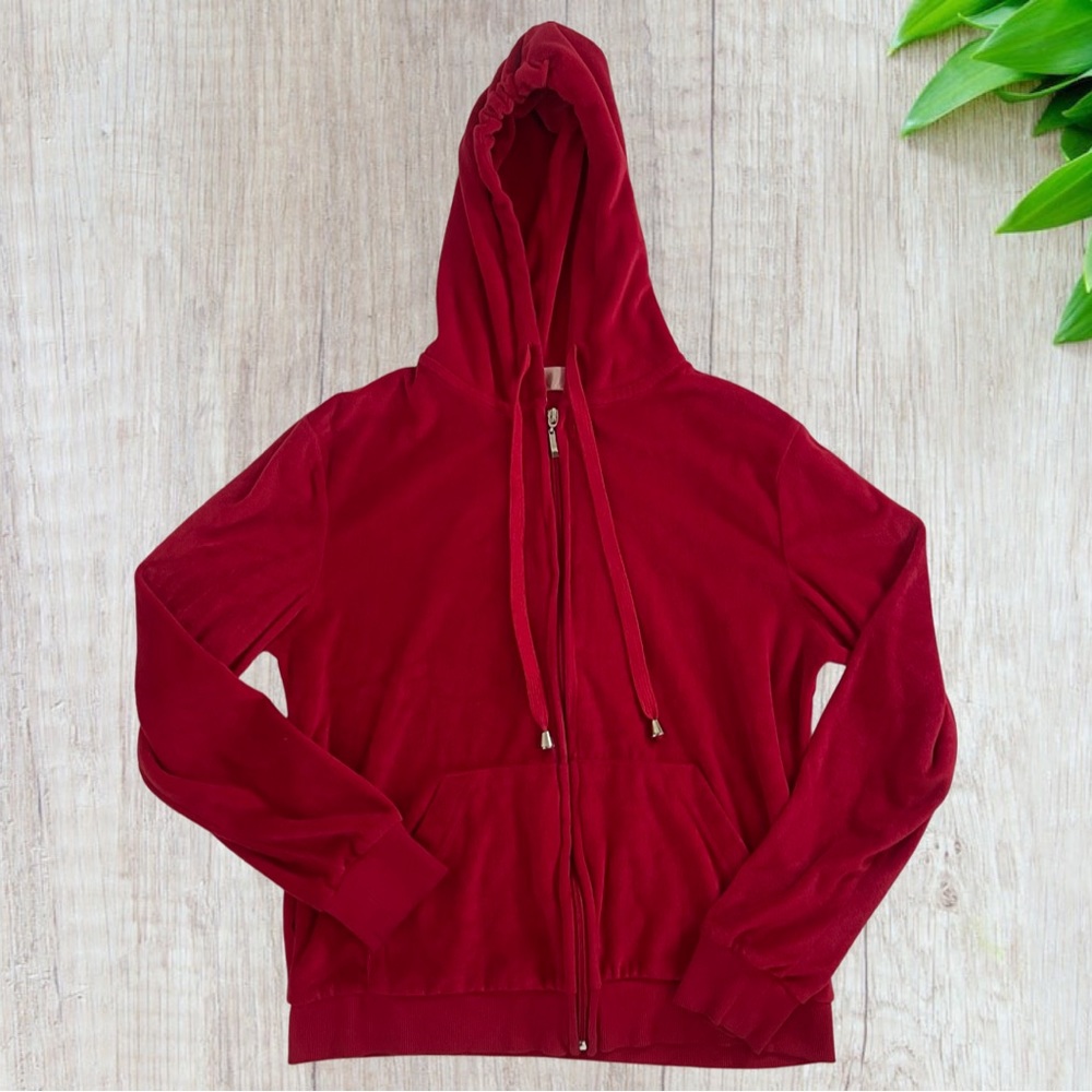 Royale zip up hoodie size large